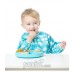 Bumkins ผ้ากันเปื้อนเด็ก รุ่น Sleeved Bib ลาย Whales